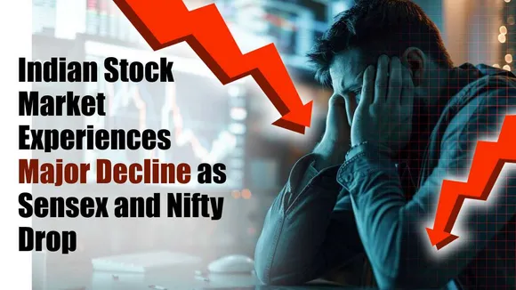 Indian Stock Market Experiences Major Decline as Sensex and Nifty Drop