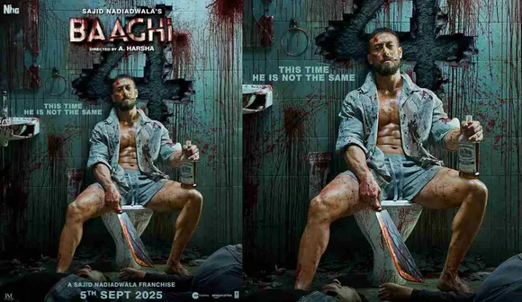 First poster of Baaghi 4 Released, Tiger Shroff Seen in an Aggressive Look