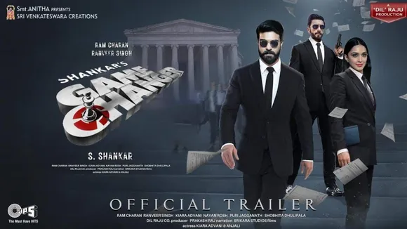 Ram Charan is Back in His Action Mumbo Jumbo!!! Game Changer Movie Teaser is Out Now