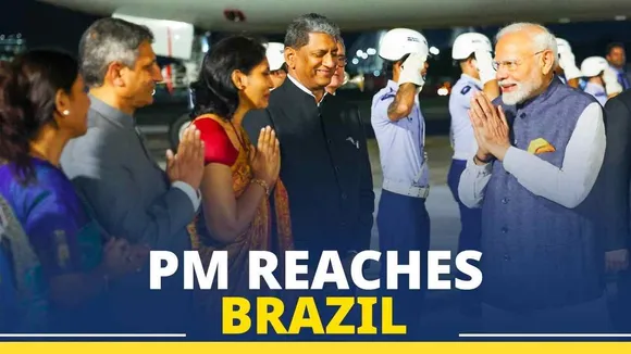 PM Modi Arrives In Brazil For G20 Summit, Says Looking Ahead For Meaningful Discussions