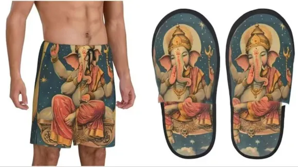 Lord Ganesha's Image Printed On Underwear and Slippers Sold By Walmart ! Leaves Internet Fuming