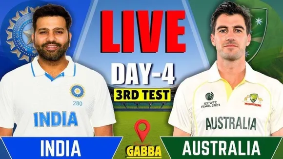 India-Australia 3rd Test Rain Stopped, Ravindra Jadeja Has Scored Fifty, Rahul Out India 180/6