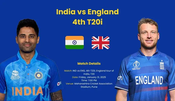 IND vs ENG 4th T20 Match Showdown: Know the Match Details and When and Where to Watch?