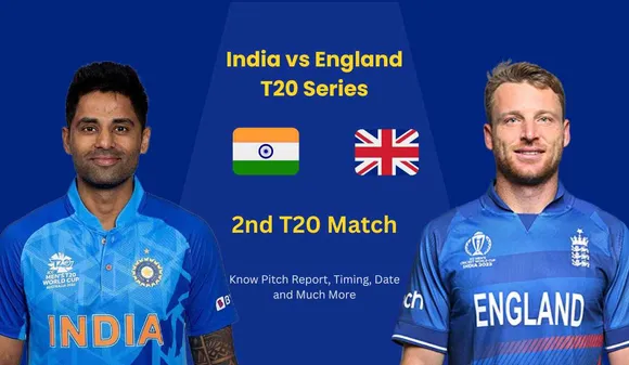 IND vs ENG 2nd T20 Showdown: Know Pitch Report, Timing, Date and Much More..