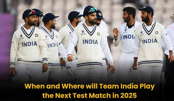 When and Where will Team India Play the Next Test Match in 2025, Know Full Details Here