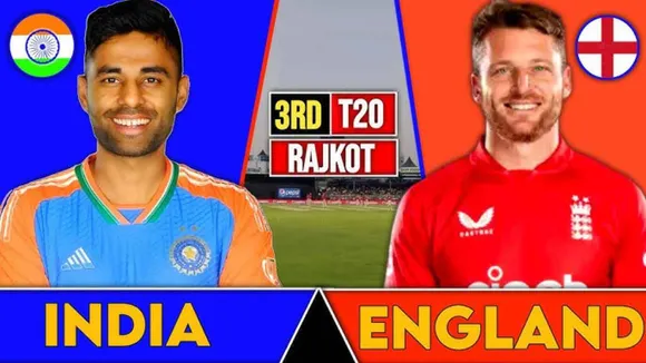 Ind vs Eng 3rd T20i Match Playing 11 Prediction: Today Match in Rajkot