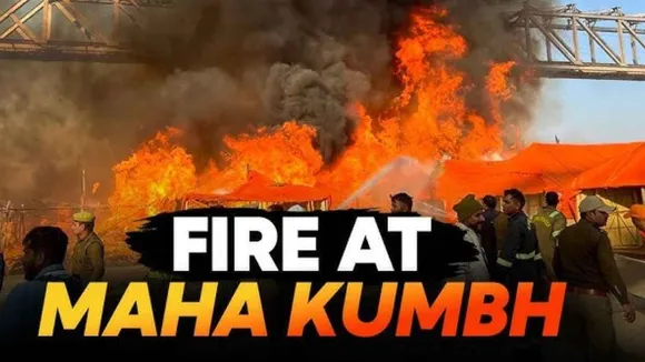 Major Fire Breaks Out in Mahakumbh's Costliest Dome City