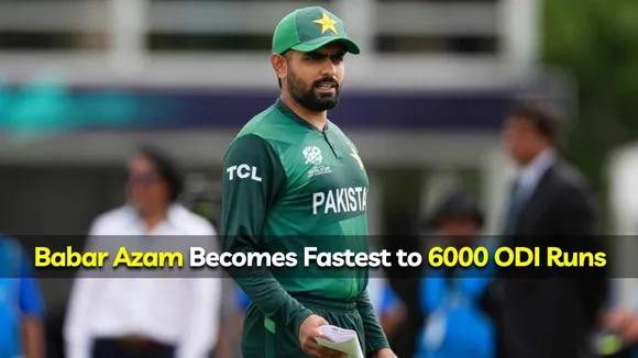 Babar Azam Becomes Fastest to 6000 ODI Runs, Equals Hashim Amla’s Record