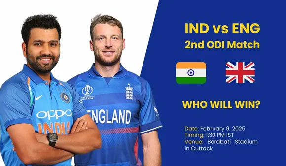 IND vs ENG 2nd ODI: Dream11 Prediction, Head-to-Head, Probable XI & Match Preview