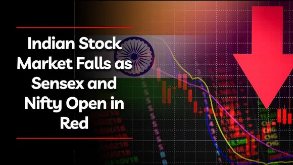 Indian Stock Market Falls as Sensex and Nifty Open in Red – Here’s Why