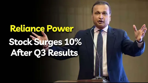 Reliance Power Stock Surges 10% After Q3 Results – Hits ₹43.95!