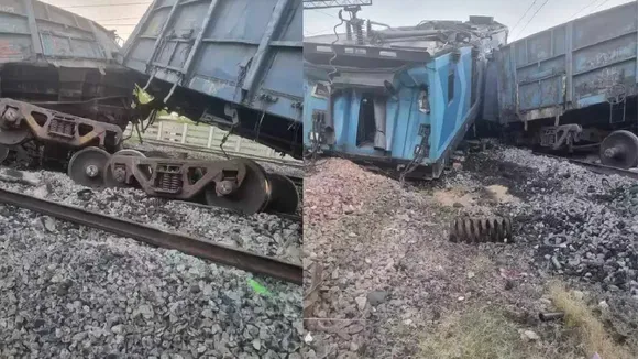Train Accident in Uttar Pradesh: Two Freight Trains Collide in Fatehpur