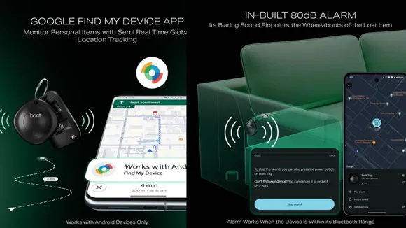 boAt TAG BLE Tracker Launched: Features, Price & Availability