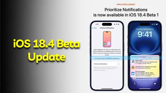 iOS 18.4 Beta Features: Priority Notifications, Sketch Style & More