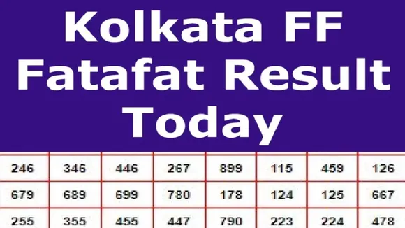 Kolkata FF Fatafat Result 21 March: Check Live Updates & Winning Numbers!