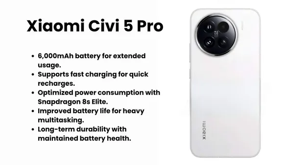 Xiaomi Civi 5 Pro: What We Know So Far About Its Battery, Camera, and More