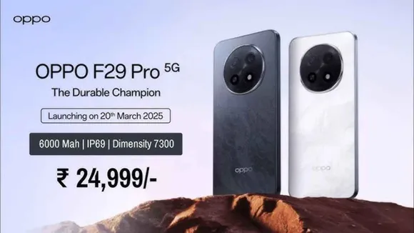 Oppo F29 Series Launch on March 20: Specifications, Features, and Expected Prices