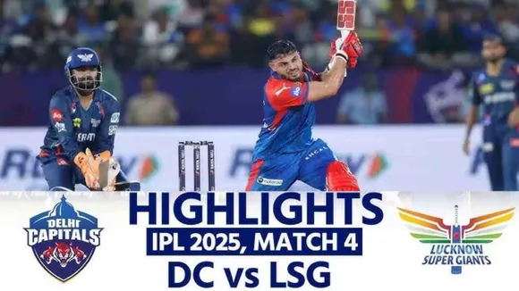 DC vs LSG Highlights: Delhi Wins by One Wicket Against Lucknow