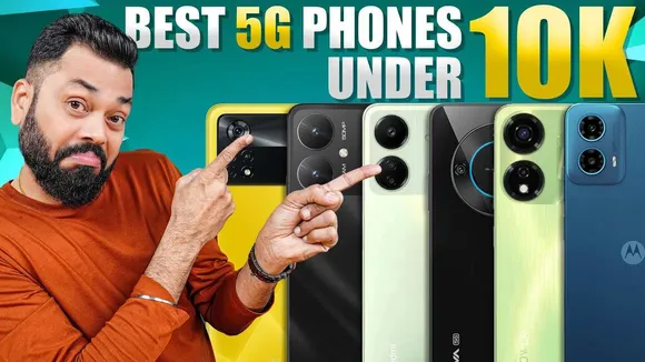 Best Smartphones Under ₹10,000 in India: Motorola, Redmi, POCO, and More