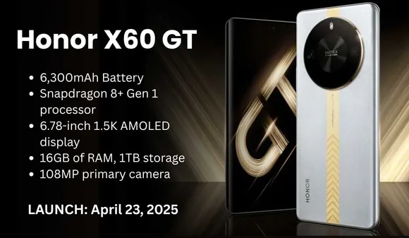 Honor X60 GT Launch Date, Features, Specs, Display, Battery, Camera & Design