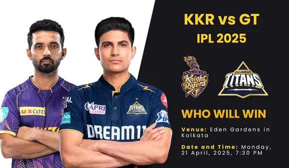 KKR vs GT Dream11 Prediction, Pitch Report, Weather, Head-to-Head