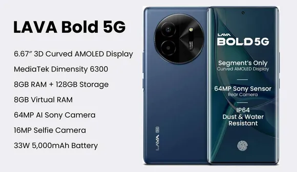 LAVA Bold 5G Launched in India: Price, Specifications, Features & Full Details
