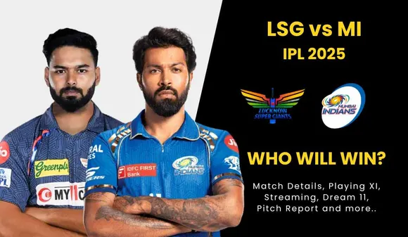 LSG vs MI Dream11 Prediction, Probable Playing XI & Match Details And More