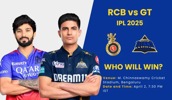RCB vs GT IPL 2024: Match Preview, Pitch Report, Dream11 & Live Streaming