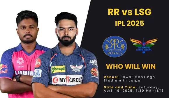 RR vs LSG IPL 2025 Match: Head-to-Head, Playing 11, Dream11 Prediction