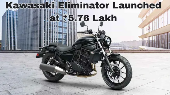 2025 Kawasaki Eliminator Cruiser Bike Launched in India at ₹5.76 Lakh – Specs & Features