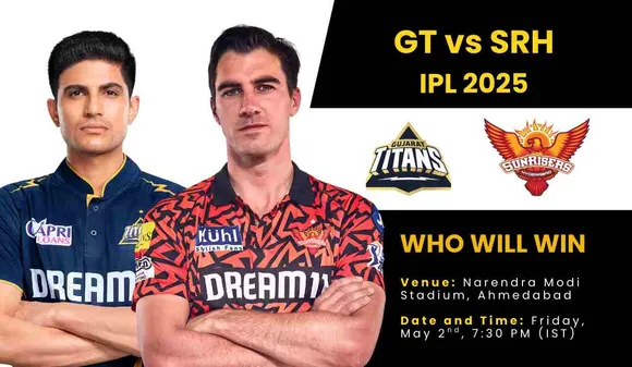 GT vs SRH IPL 2025 Match 51 – Dream11 Team, Pitch Report, Playing XI & Live Streaming