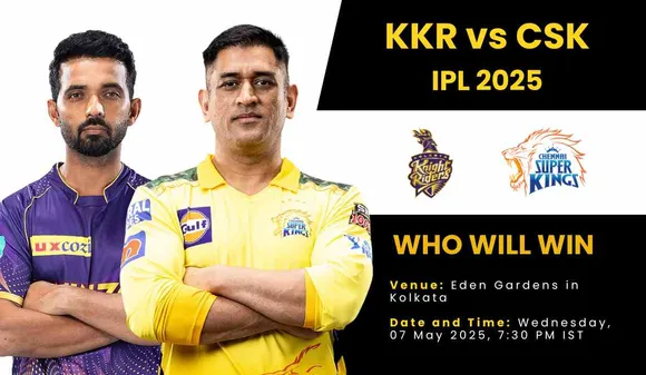 KKR vs CSK IPL 2025: Dream11 Prediction, Playing XI, Pitch Report & Weather Update