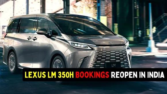 Lexus LM 350h Luxury MPV Bookings Open Again – Specs, Features & Price