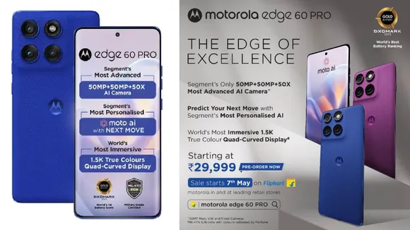 Motorola Edge 60 Pro Launched in India: Specs, Price, and Offers Inside