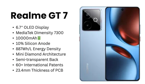 Realme GT 7 Set to Launch in India with IceSense Graphene Cooling