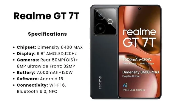 Realme GT 7T Launching on May 27: Price, Full Specs, and Design Leaked