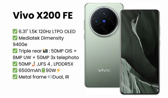 Vivo X200 FE Set to Launch Soon in India Key Specs, Features & More