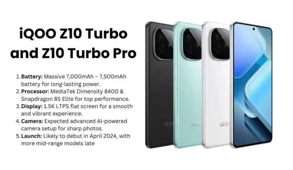 iQOO Z10 5G Launched with Snapdragon 7s Gen 3, 7300mAh Battery