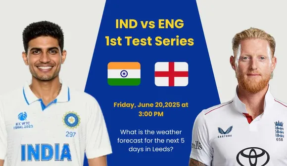 IND vs ENG 1st Test 2025 Test Begins Today: Weather Forecast & Dream11 Team