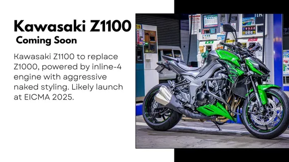 Kawasaki Z1100 to Debut in 2026 – Bigger, Lighter & More Powerful