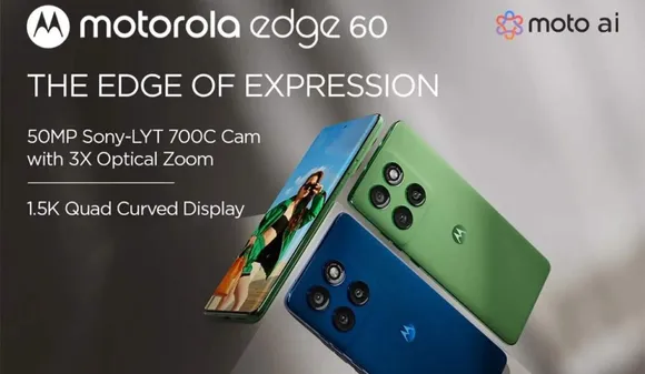 Motorola Edge 60 5G Launching in India on June 10 – Full Specs Revealed