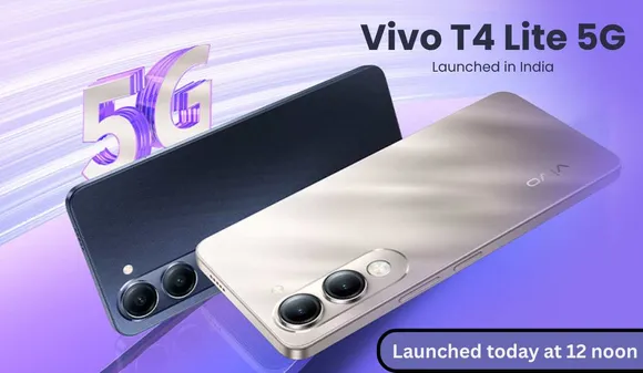 Vivo T4 Lite 5G Launched in India: 6000mAh Battery Under ₹10,000