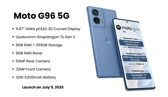 Moto G96 5G India Launch on July 9: Specs, Features, Price & Sale Details