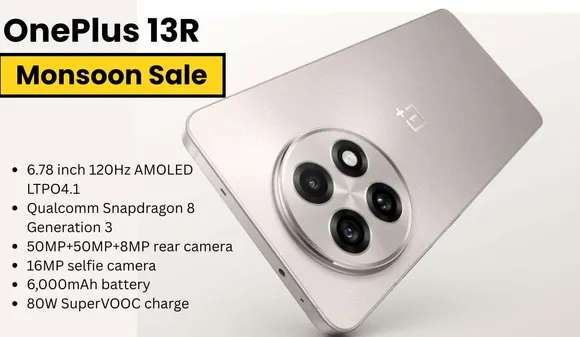 OnePlus 13R Monsoon Sale: Get ₹3,000 Off + Free OnePlus Buds