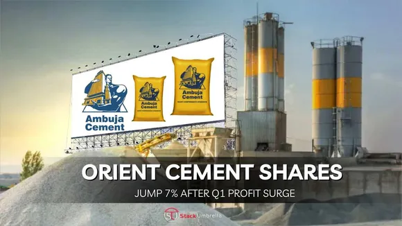 Orient Cement Shares Jump 7% After Q1 Profit Surge