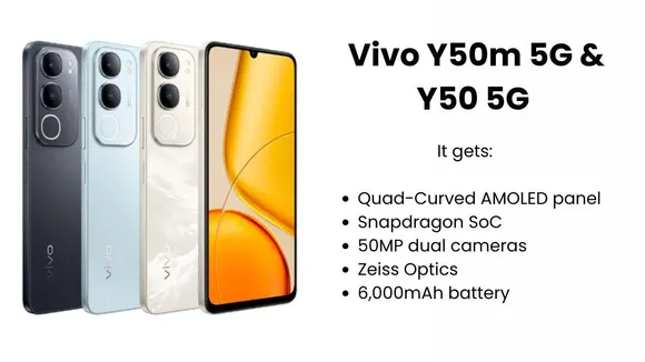 Vivo Y50m 5G & Y50 5G Launched: Price, Specs, Camera & Battery