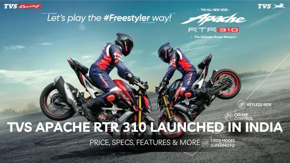 TVS Apache RTR 310 Launched: Price, Features, Performance & Variants