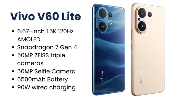 Vivo V60 Lite 4G and 5G Spotted on Geekbench: Key Specs Revealed