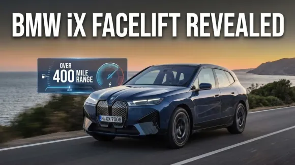 BMW iX Facelift Revealed: New Variants, More Power and Longer Range