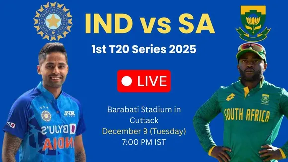 IND vs SA 1st T20I 2025: Head-to-Head, Timing, Venue, Telecast & Probable XI